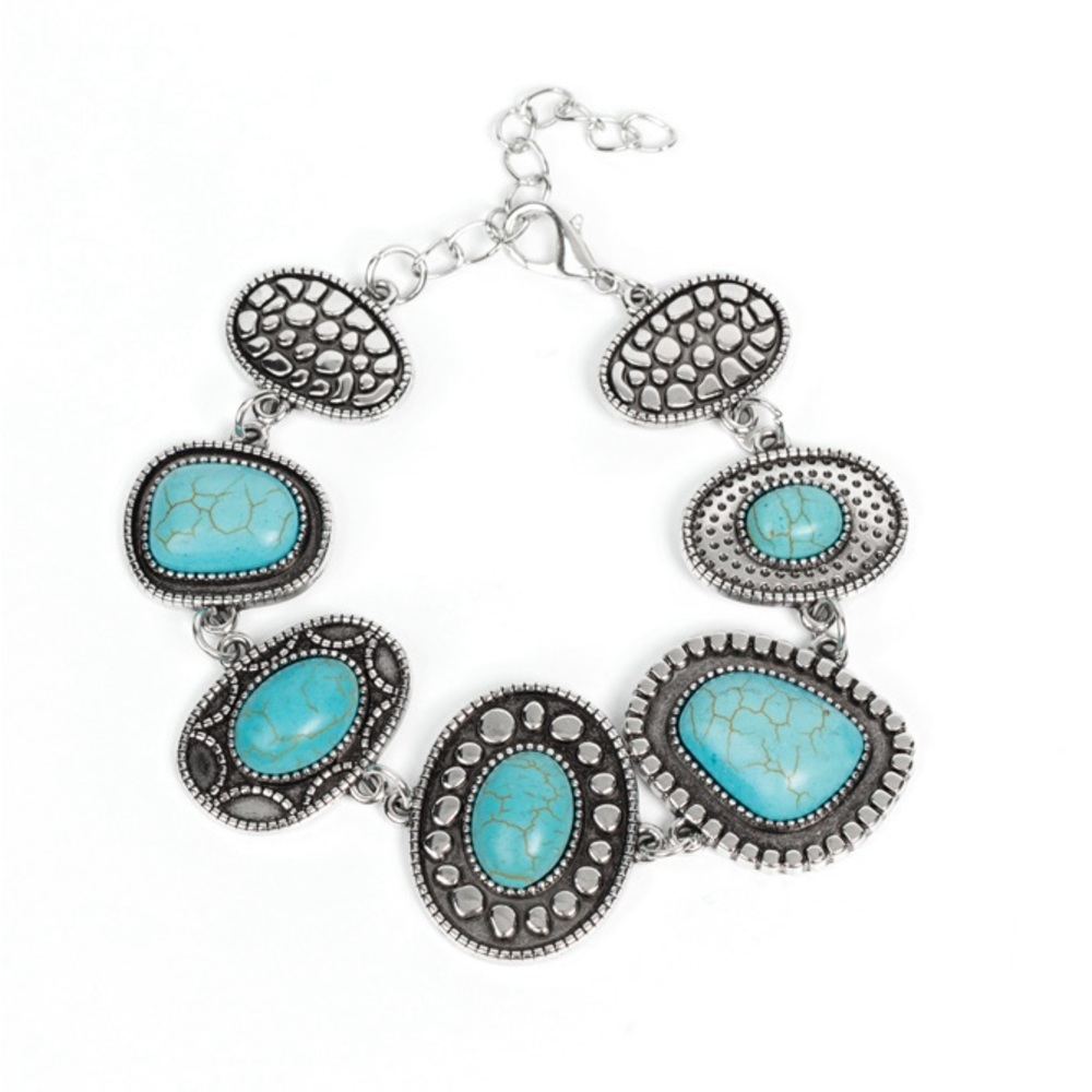 ❤️‍🔥5/$25❤️‍🔥 Taos Trendsetter Blue Bracelet - Picture 2 of 2